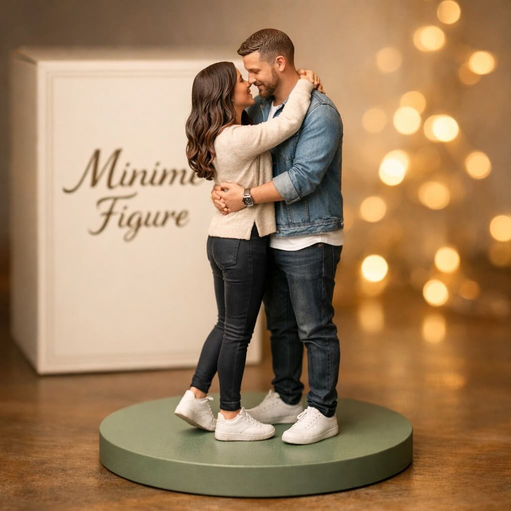 Custom bobbleheads for boyfriend and girlfriend anniversary gift